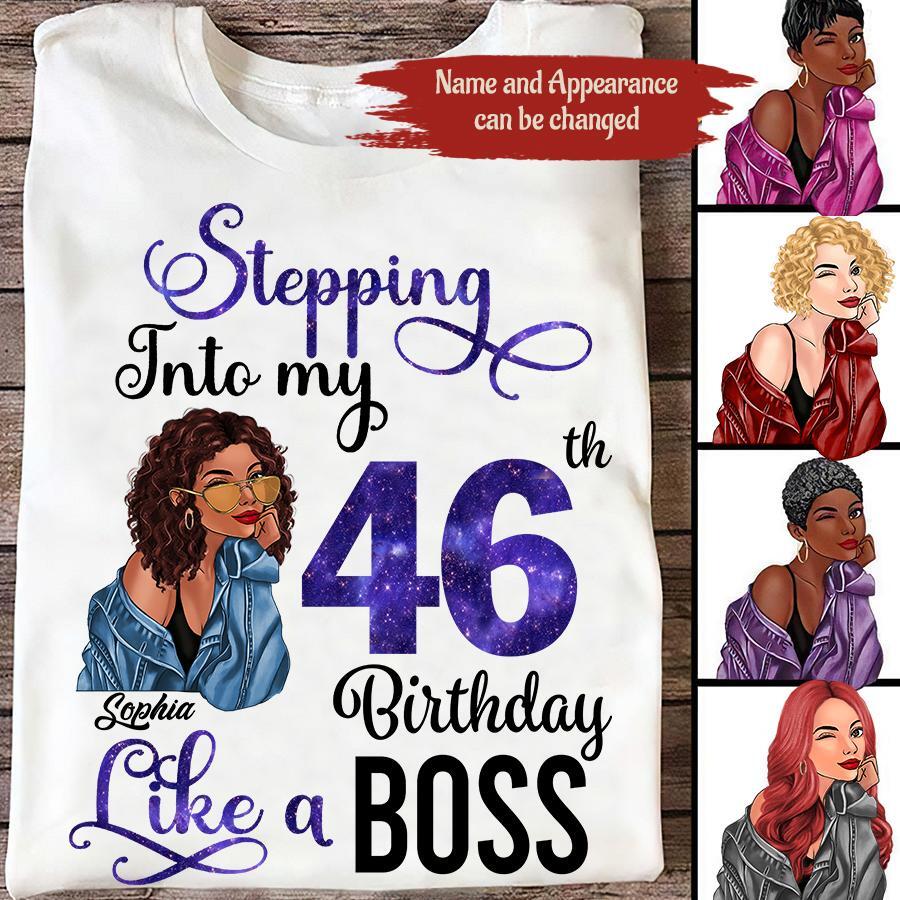 46th Birthday Shirts, Custom Birthday Shirts, Turning 46 Shirt, Gifts For Women Turning 46, 46 And Fabulous Shirt, 1976 Shirt, 46th Birthday Shirts For Her, It&#39;s My 46 Birthday - HCT