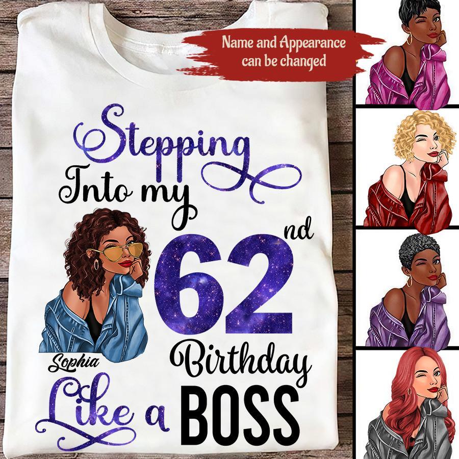 Chapter 62, Fabulous Since 1960 62nd Birthday Unique T Shirt For Woman, Custom Birthday Shirt, Her Gifts For 62 Years Old , Turning 62 Birthday Cotton Shirt-HCT