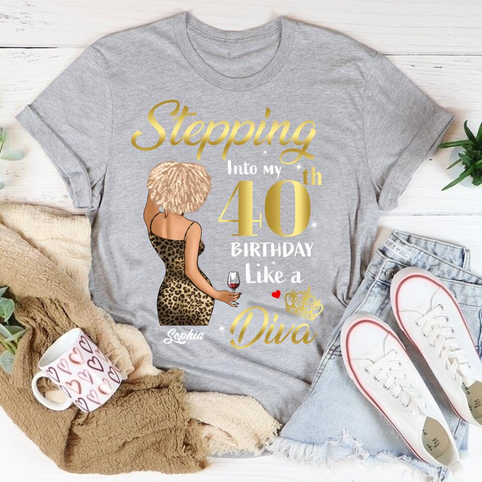 40th Birthday Shirts, Custom Birthday Shirts, Turning 40 Shirt, Gifts For Women Turning 40, 40th Birthday Shirts For Her