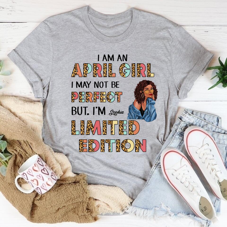 April Birthday Shirt, Custom Birthday Shirt, Queens Born In April, April Birthday Gifts, April shirts for Woman