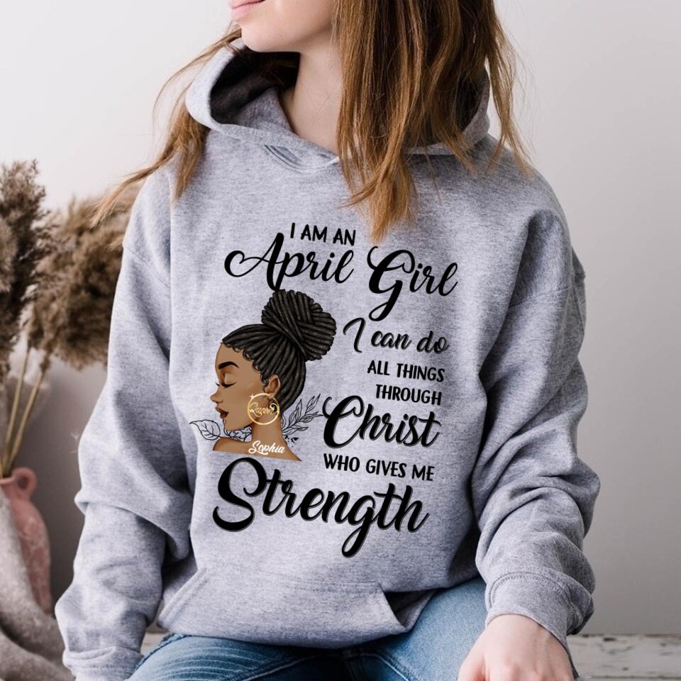 April Birthday Shirt, Custom Birthday Shirt, Queens Born In April, April Birthday Gifts, April shirts for Woman