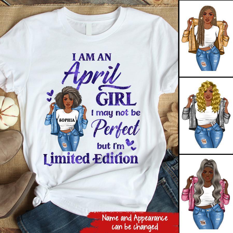 April Birthday Shirt, Custom Birthday Shirt, Queens Born In April, April Birthday Gifts, April shirts for Woman