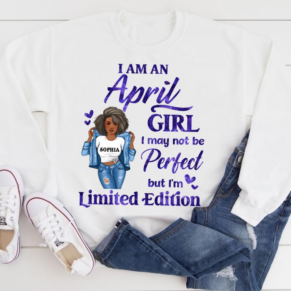 April Birthday Shirt, Custom Birthday Shirt, Queens Born In April, April Birthday Gifts, April shirts for Woman