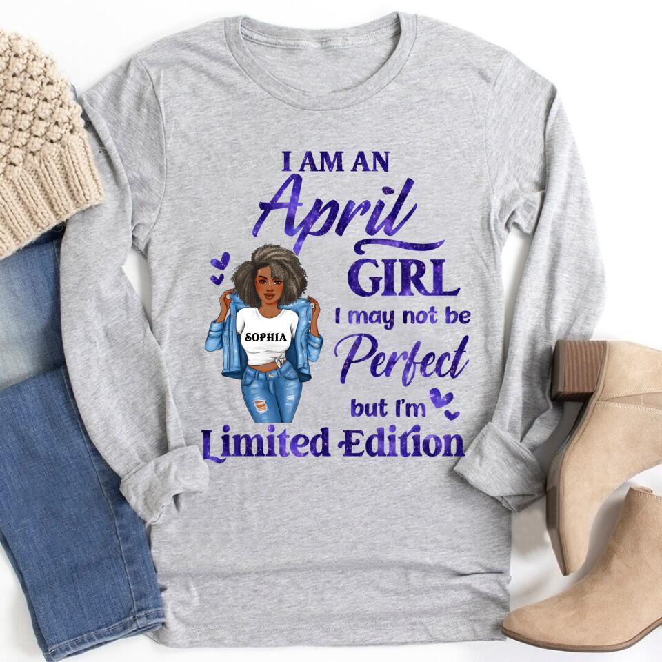 April Birthday Shirt, Custom Birthday Shirt, Queens Born In April, April Birthday Gifts, April shirts for Woman