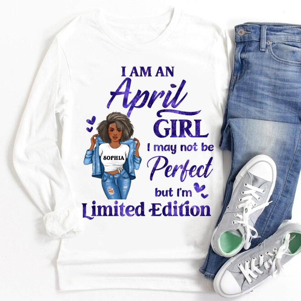 April Birthday Shirt, Custom Birthday Shirt, Queens Born In April, April Birthday Gifts, April shirts for Woman