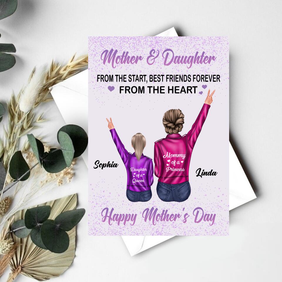 Custom Mothers Day Card - Godmother Mothers Day Card -  Mother&#39;s Day Gift Cards - Mothers Day Greetings - Mom&#39;s Card - Mother&#39;s Day Gift From Daughter - Mother Day Gift