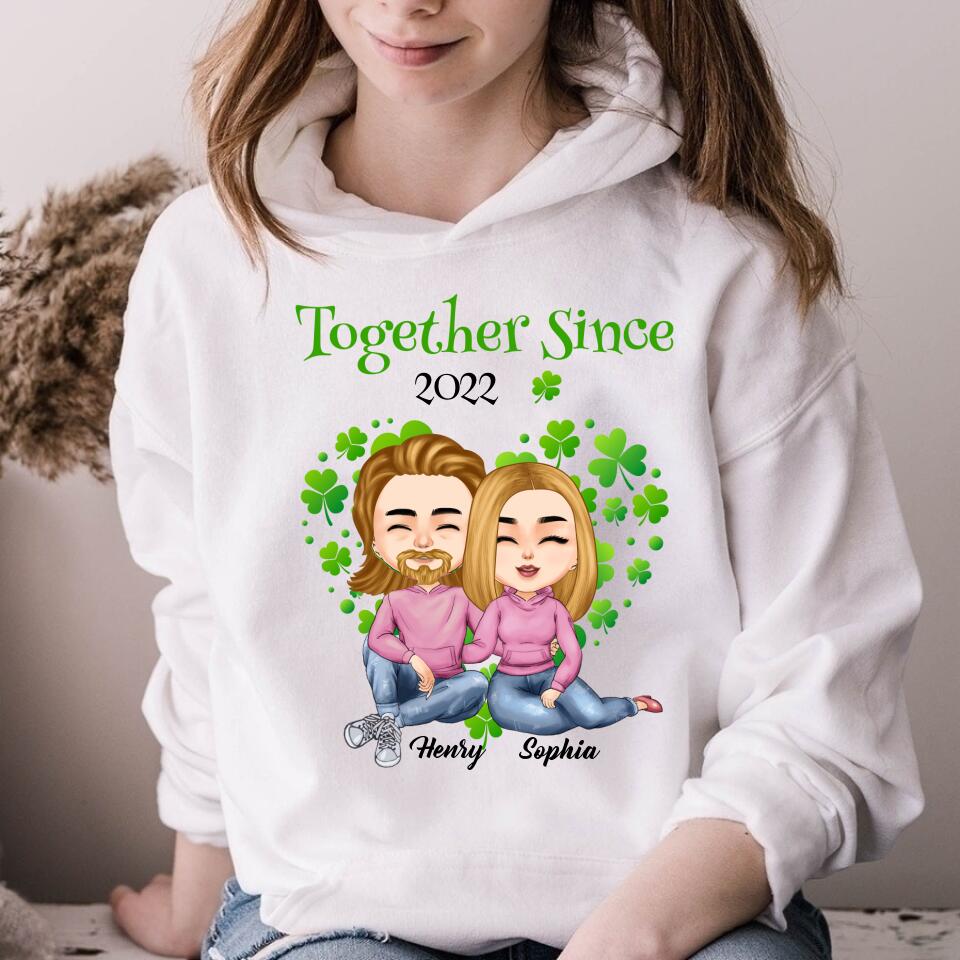 Together Patrick Day Shirt, St. Patricks Day Shirt, Shamrock Lucky Lips, Four Leaf Clover, Shamrock Shirts, Patrick‘s Day, Irish Tshirt