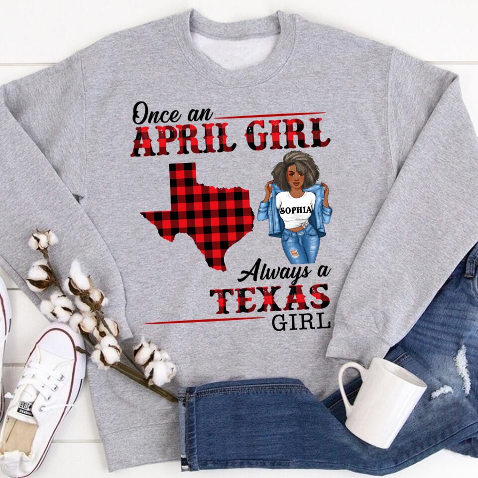 April Birthday Shirt, Custom Birthday Shirt, Queens Born In April, April Birthday Gifts, April shirts for Woman