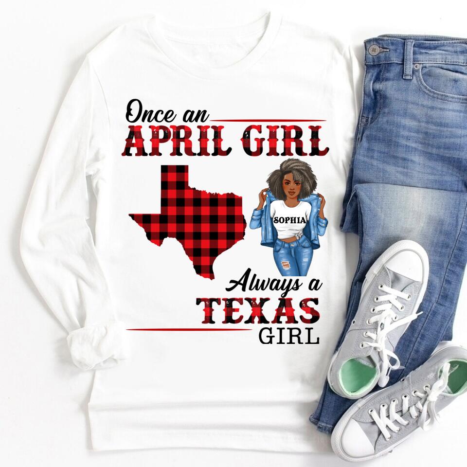 April Birthday Shirt, Custom Birthday Shirt, Queens Born In April, April Birthday Gifts, April shirts for Woman