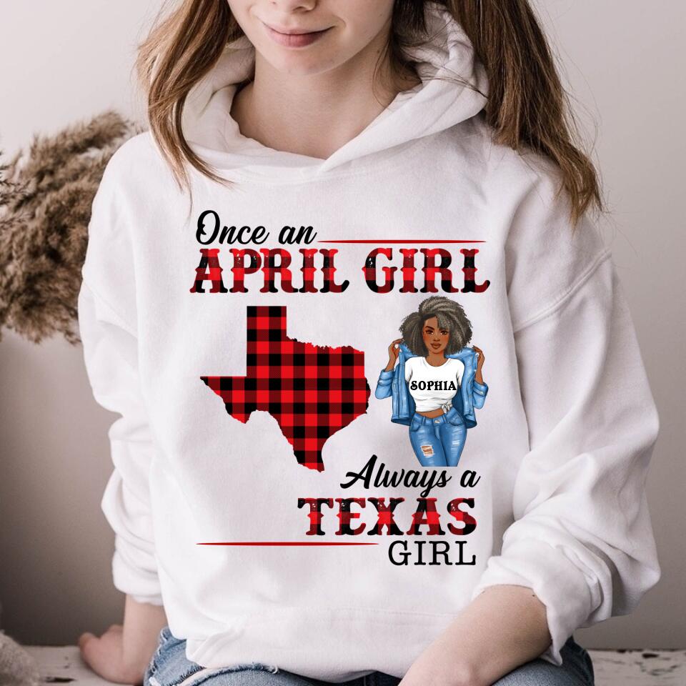 April Birthday Shirt, Custom Birthday Shirt, Queens Born In April, April Birthday Gifts, April shirts for Woman