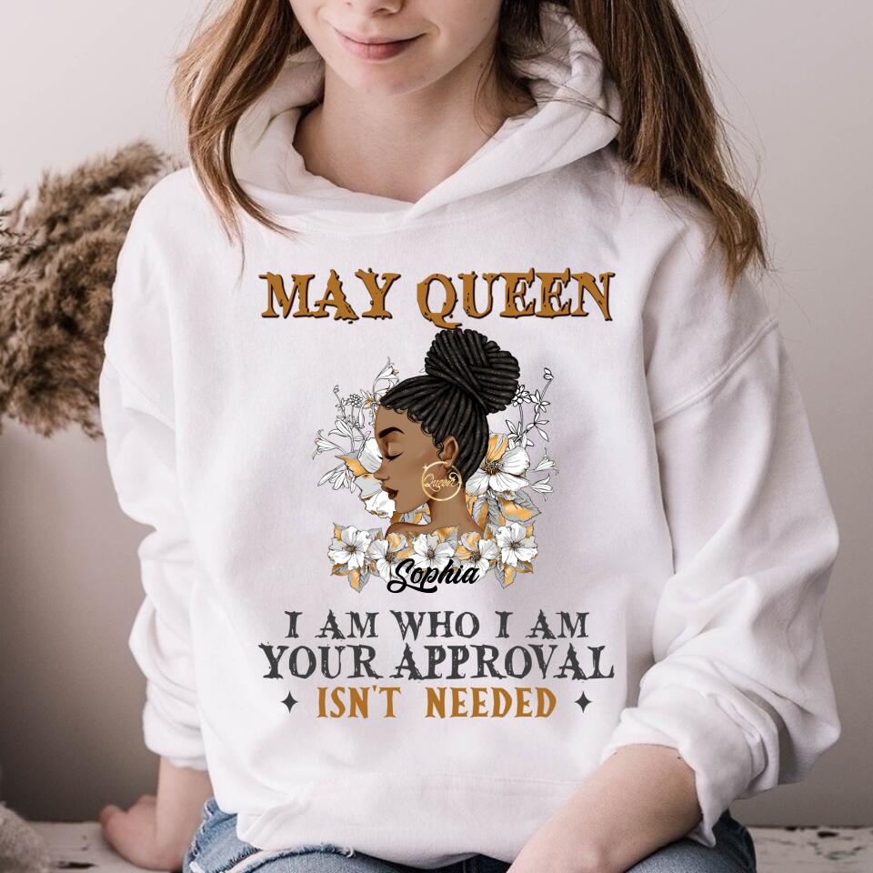 May Birthday Shirt, Custom Birthday Shirt, Queens Born In May, May Birthday Gifts, May shirts for Woman