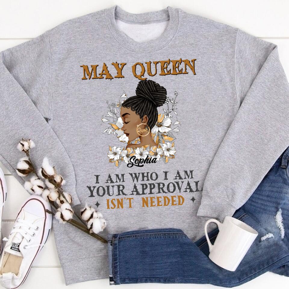 May Birthday Shirt, Custom Birthday Shirt, Queens Born In May, May Birthday Gifts, May shirts for Woman