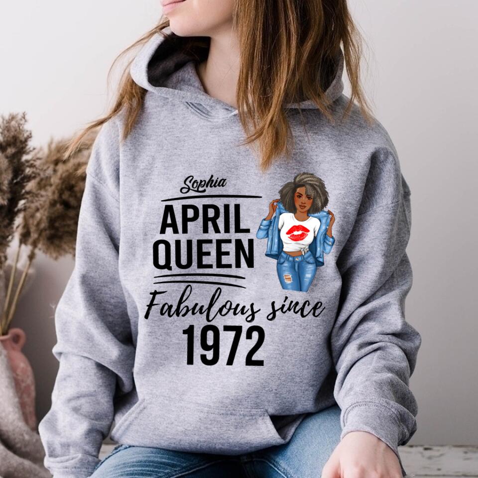 April Birthday Shirt, Custom Birthday Shirt, Queens Born In April, April Birthday Gifts, April shirts for Woman