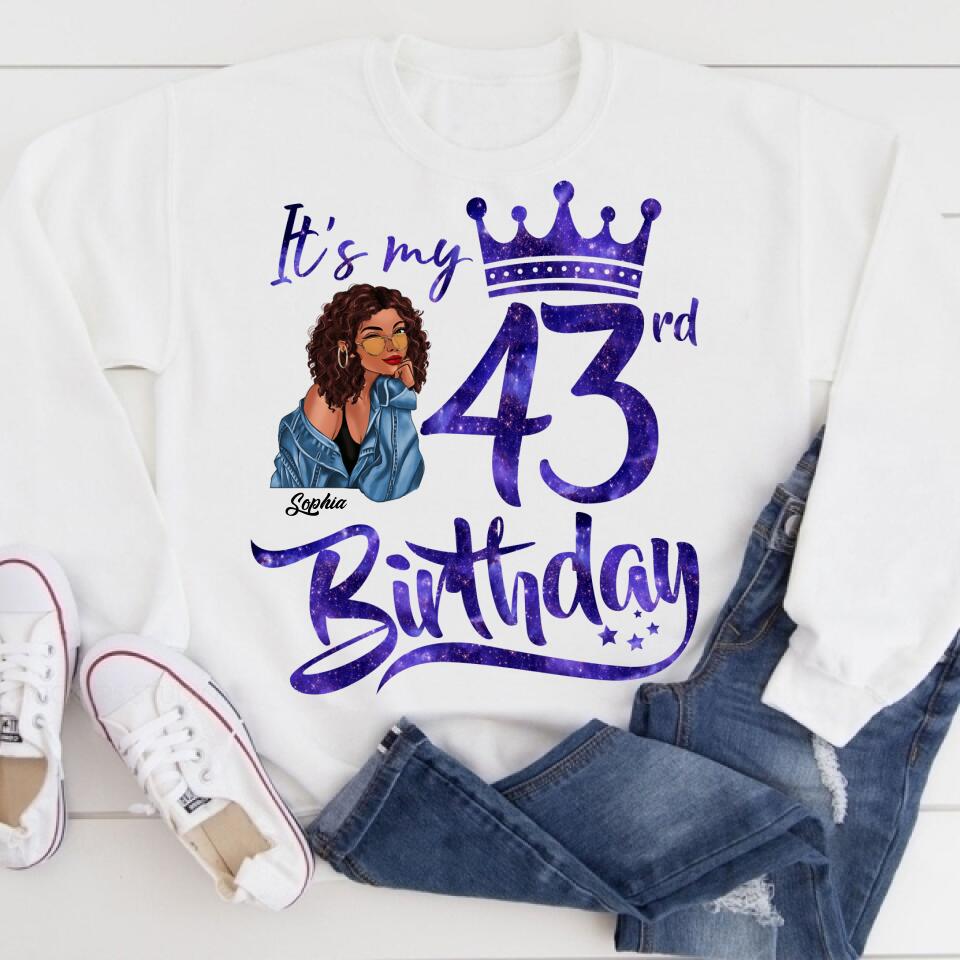 43th Birthday Shirts, Custom Birthday Shirts, Turning 43 Shirt, Gifts For Women Turning 43, 43 And Fabulous Shirt, 1979 Shirt, 43th Birthday Shirts For Her, It&#39;s My 43 Birthday