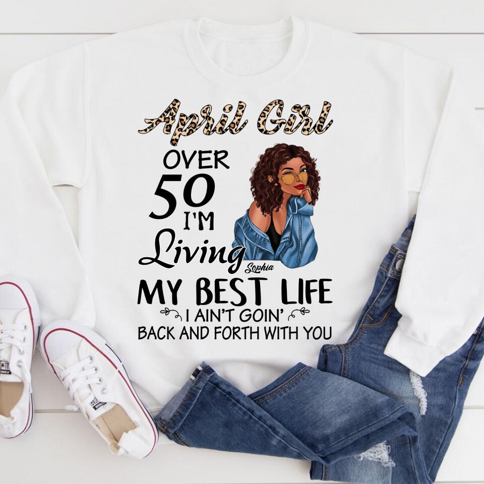 April Birthday Shirt, Custom Birthday Shirt, Queens Born In April, April Birthday Shirts For Woman, April Birthday Gifts