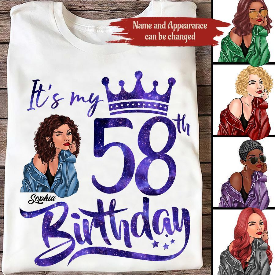 Chapter 58, Fabulous Since 1964 58th Birthday Unique T Shirt For Woman, Custom Birthday Shirt, Her Gifts For 58 Years Old , Turning 58 Birthday Cotton Shirt-HCT