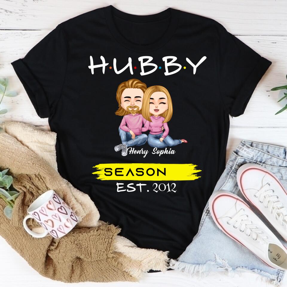 Hubby Wifey Shirts, Honeymoon Shirt, Just Married Shirt, Engagement Shirt, Wedding Shirts, Bridal Gift Engagement, Husband And Wife Shirts