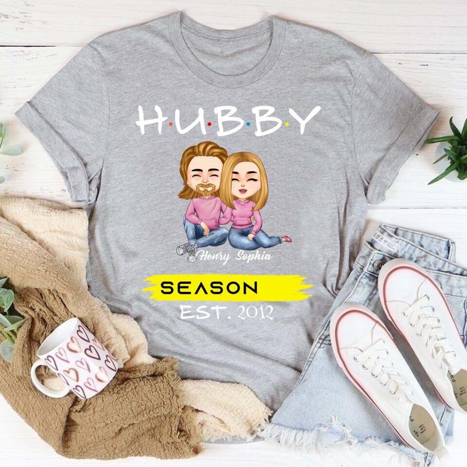 Hubby Wifey Shirts, Honeymoon Shirt, Just Married Shirt, Engagement Shirt, Wedding Shirts, Bridal Gift Engagement, Husband And Wife Shirts