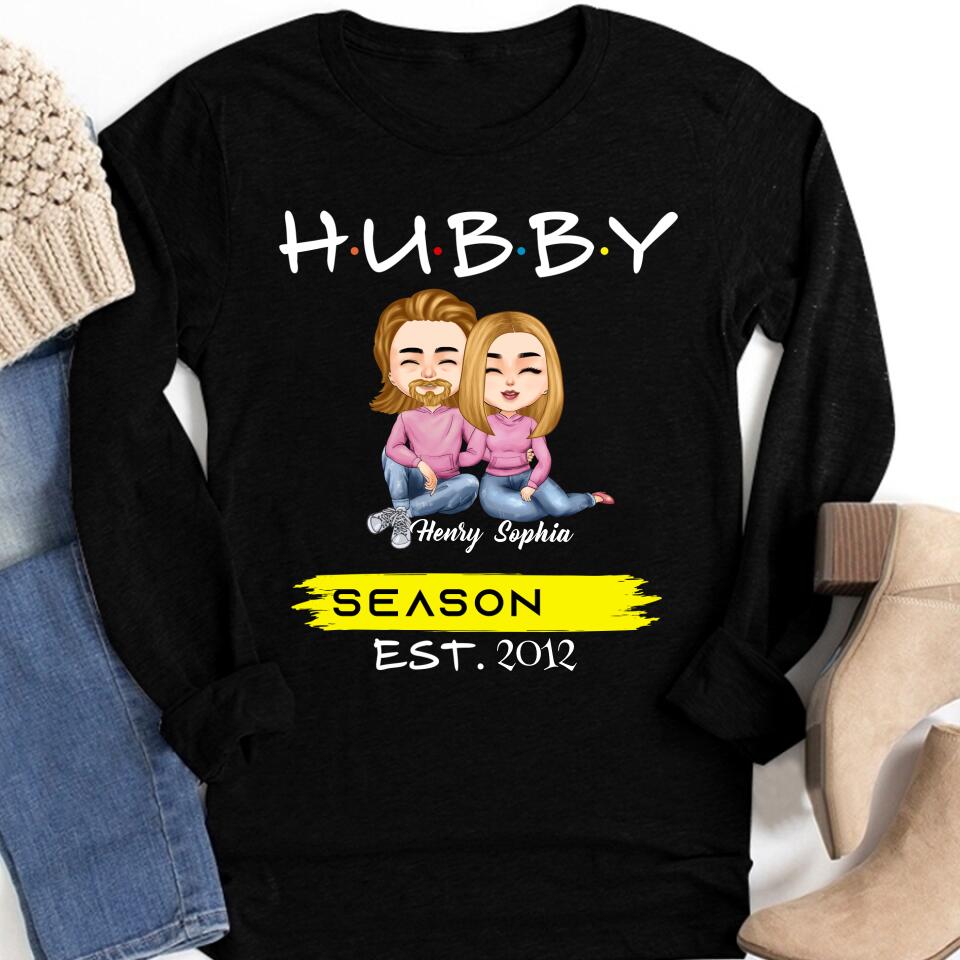 Hubby Wifey Shirts, Honeymoon Shirt, Just Married Shirt, Engagement Shirt, Wedding Shirts, Bridal Gift Engagement, Husband And Wife Shirts