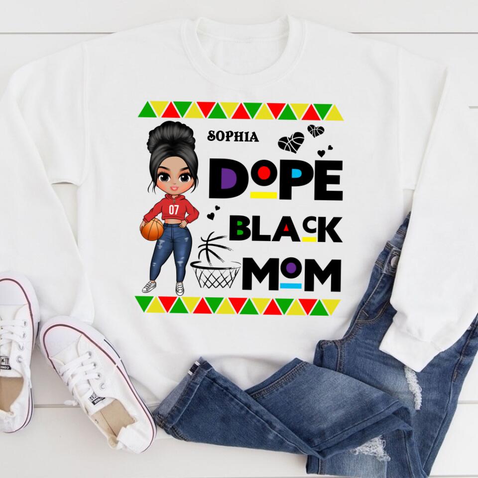 Livin‘ The Basketball Mom Life - Personalized SVG Files - Gift For Basketball Mom - Basketball Lovers - Digital Files- Personalized Shirt