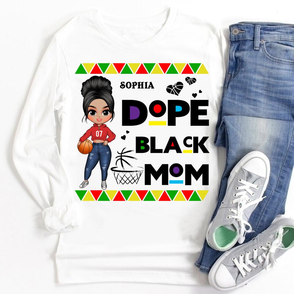 Livin‘ The Basketball Mom Life - Personalized SVG Files - Gift For Basketball Mom - Basketball Lovers - Digital Files- Personalized Shirt