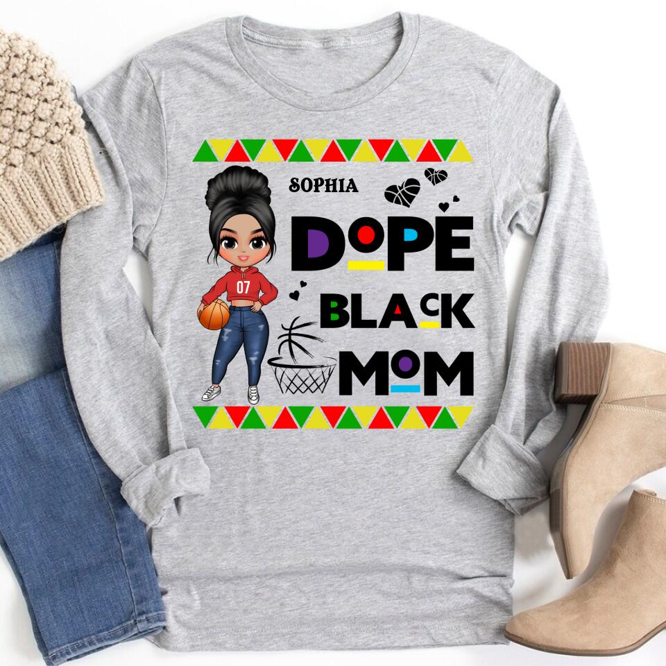 Livin‘ The Basketball Mom Life - Personalized SVG Files - Gift For Basketball Mom - Basketball Lovers - Digital Files- Personalized Shirt