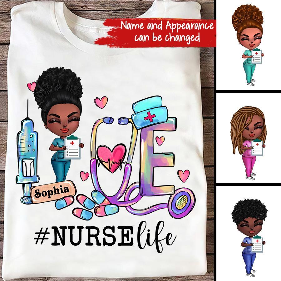 Nurse Nutrition Facts - Personalized Shirt - Gift For Doctor &amp; Nurse