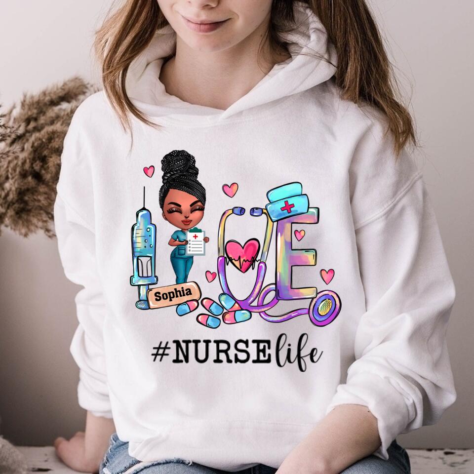 Nurse Nutrition Facts - Personalized Shirt - Gift For Doctor &amp; Nurse