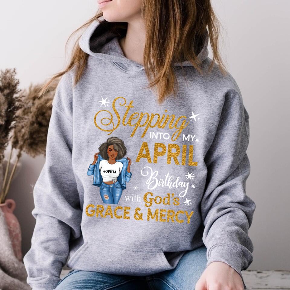 April Birthday Shirt, Custom Birthday Shirt, Queens Born In April, April Birthday Gifts, April shirts for Woman