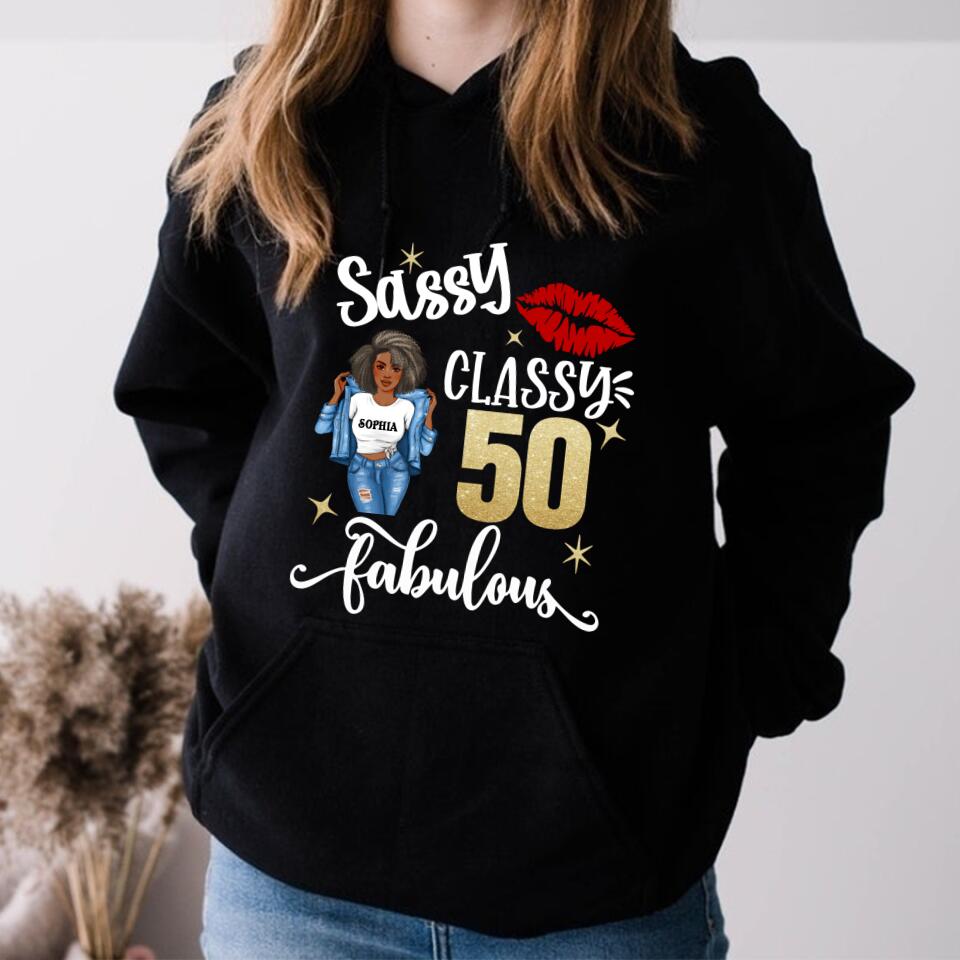 50th Birthday Shirts, Custom Birthday Shirts, Turning 50 Shirt for Women, Turning 50 and Fabulous Shirt, 1973 Shirt, Best Gifts for Women Turning 50.