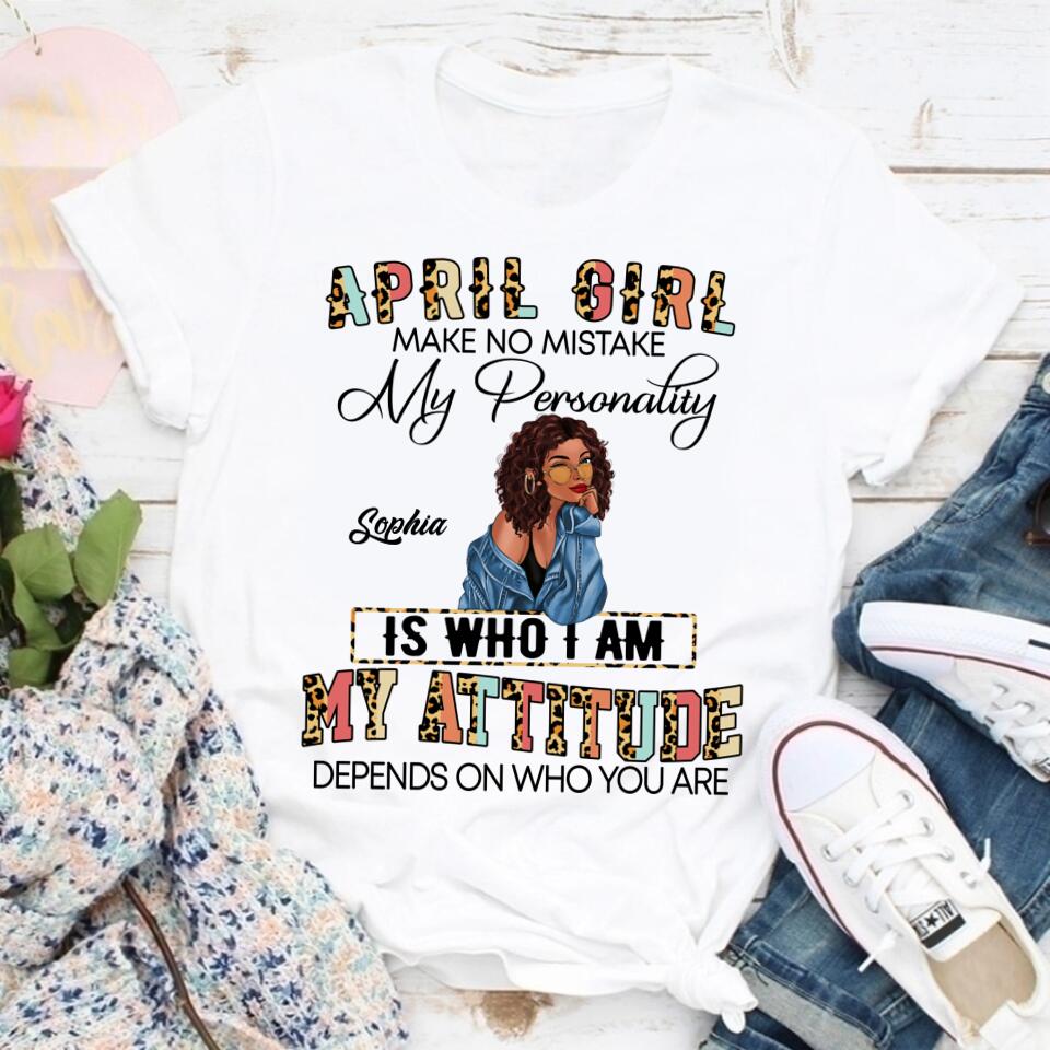 April Birthday Shirt, Custom Birthday Shirt, Queens Born In April, April Birthday Gifts, April shirts for Woman