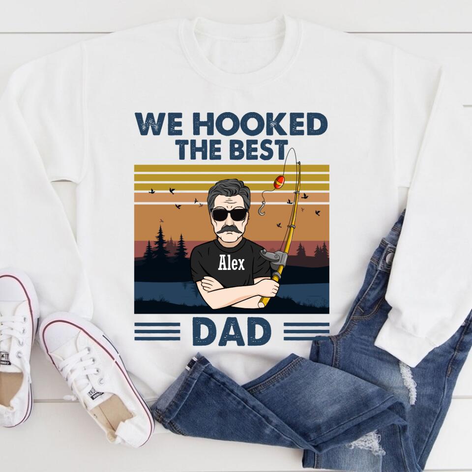 Personalized Fathers Day Shirts, Father‘s Day T Shirts, Fathers Day Fishing Shirt, Fathers Day Shirts For Dad, Happy Fathers Day Shirts, Father Day Gift