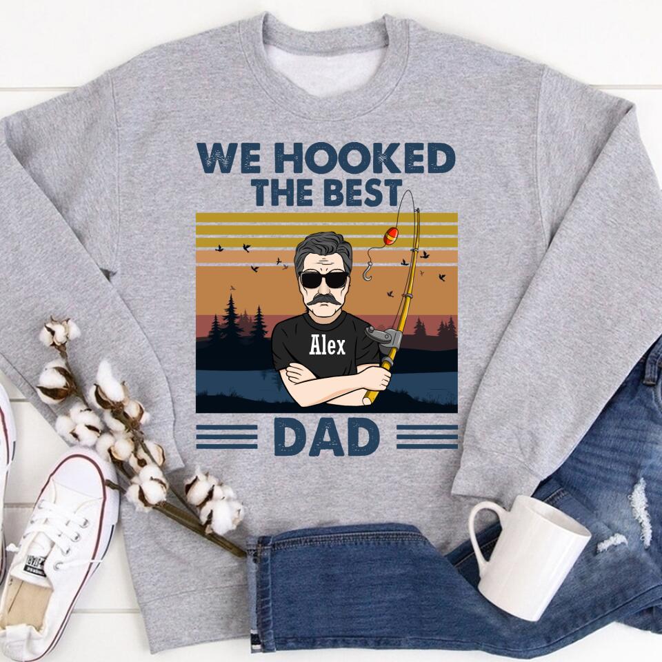 Personalized Fathers Day Shirts, Father‘s Day T Shirts, Fathers Day Fishing Shirt, Fathers Day Shirts For Dad, Happy Fathers Day Shirts, Father Day Gift