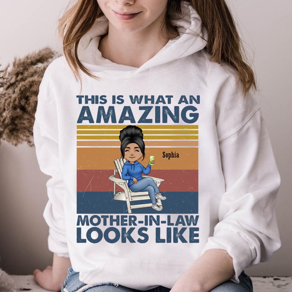 Personalized Mothers Day Shirts, Mother In Law Shirt, Mothers Day Shirt, Mother‘s Day Gifts For Mother In Law, Awesome Mother In Law T Shirt, First Mothers Day Gift, Mother Day Gift