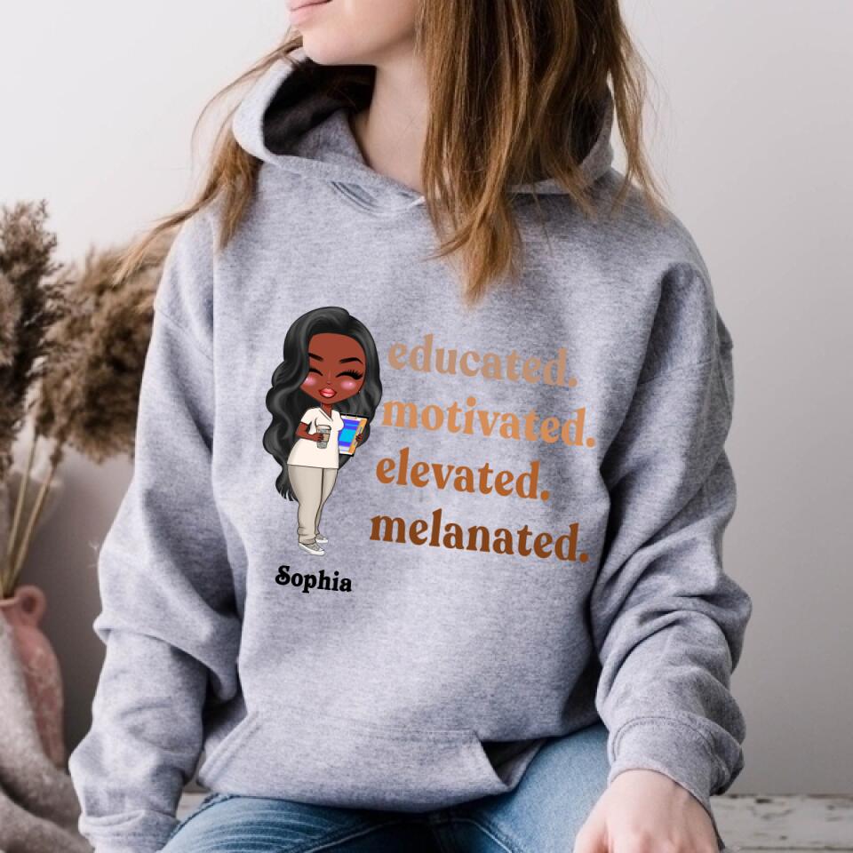 Black Teachers Magic Tshirt, Afro Melanin African American Teacher Shirts, Black Teacher Gifts, Black History Month Shirt for Teachers