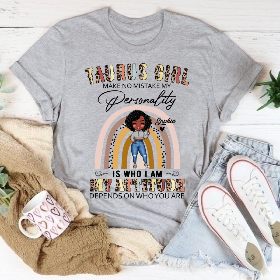 Personalized Zodiac Diva, Custom Birthday Shirt, Birthday Queen T Shirt, Taurus T Shirt For Woman, Living My Best Life