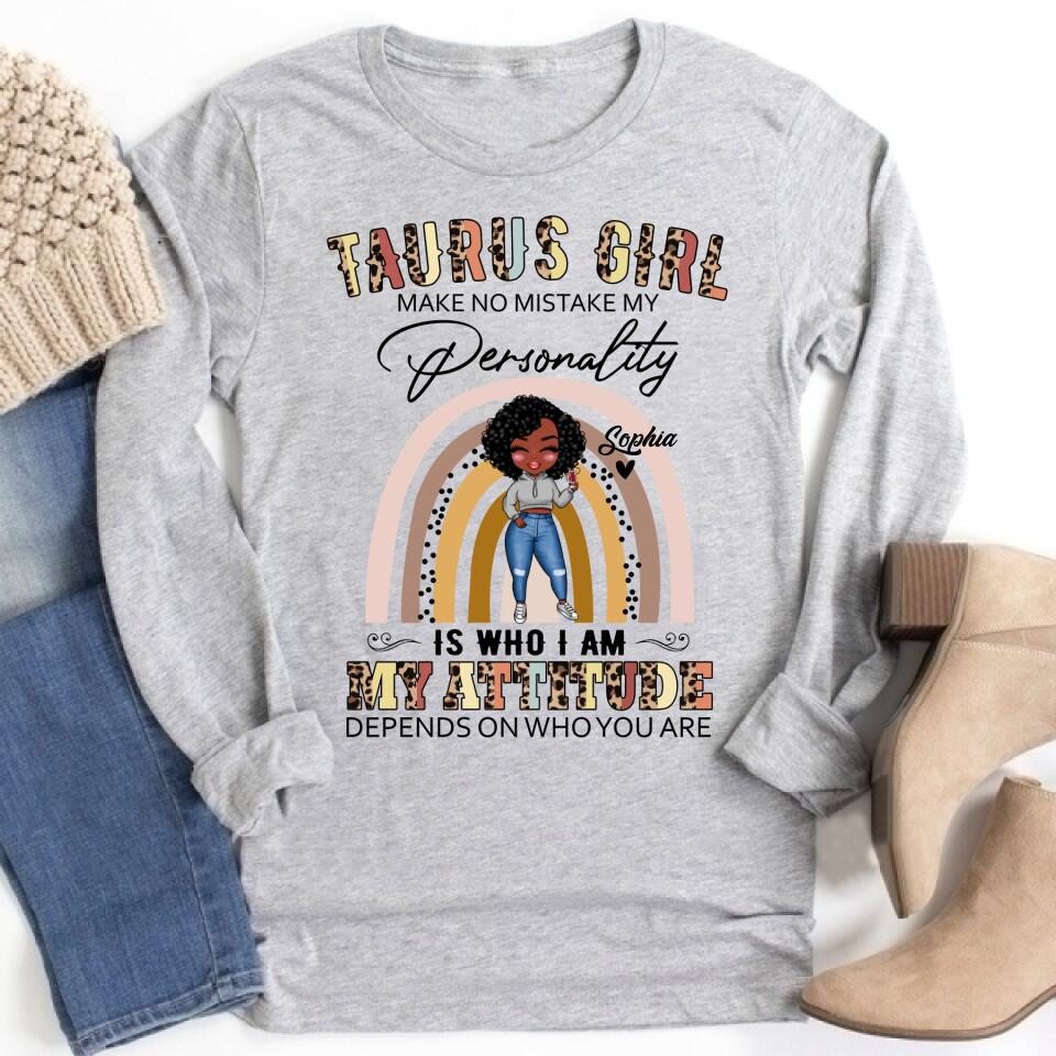 Personalized Zodiac Diva, Custom Birthday Shirt, Birthday Queen T Shirt, Taurus T Shirt For Woman, Living My Best Life