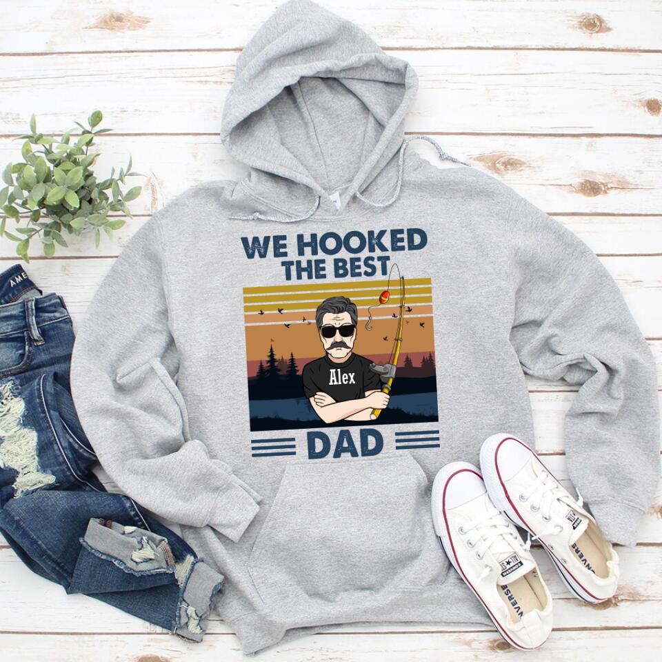 Personalized Fathers Day Shirts, Father‘s Day T Shirts, Fathers Day Fishing Shirt, Fathers Day Shirts For Dad, Happy Fathers Day Shirts, Father Day Gift