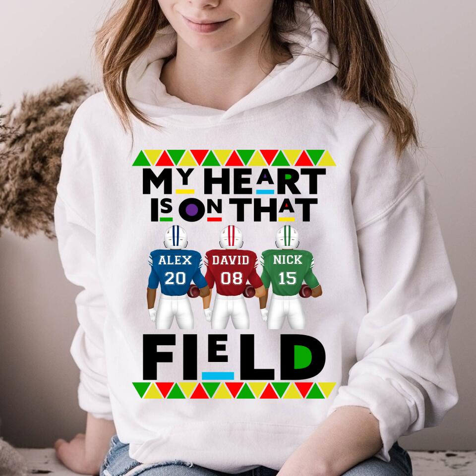 My Heart Is On That Field Shirt, Field Shirt, Game Shirt, Game Day Shirt, Baseball Shirt, Baseball T shirt.