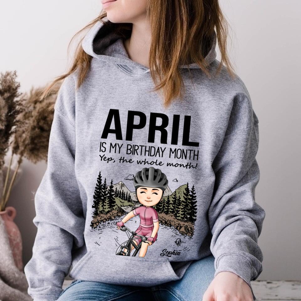 April Birthday Shirt, Custom Birthday Shirt, Queens Born In April, April Birthday Gifts, April shirts for Woman