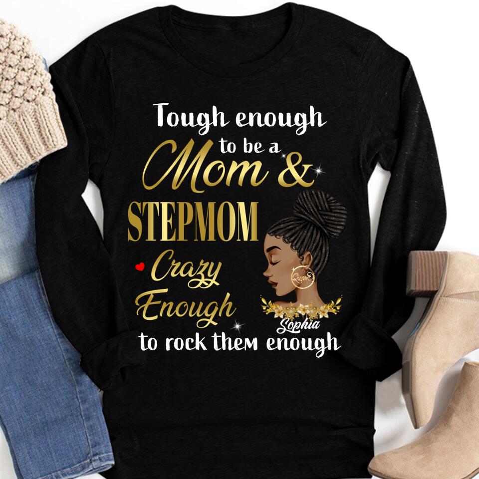 Personalized Mothers Day Shirts, Stepmom Shirt, Stepmom Mothers Day Gifts , Mother‘s Day T Shirt, Bonus Mom Gifts, Mother’s Day Tee Shirts, Mother Day Gift