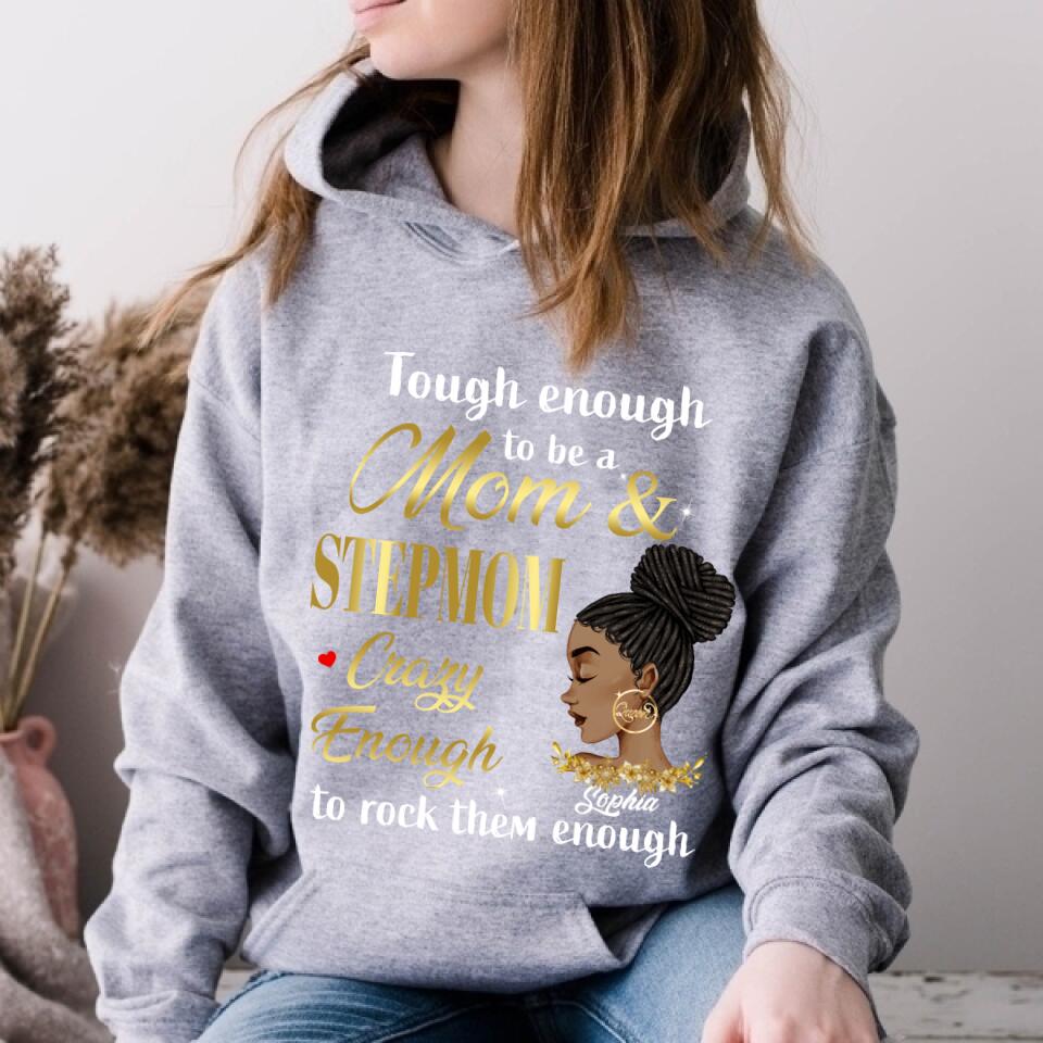 Personalized Mothers Day Shirts, Stepmom Shirt, Stepmom Mothers Day Gifts , Mother‘s Day T Shirt, Bonus Mom Gifts, Mother’s Day Tee Shirts, Mother Day Gift
