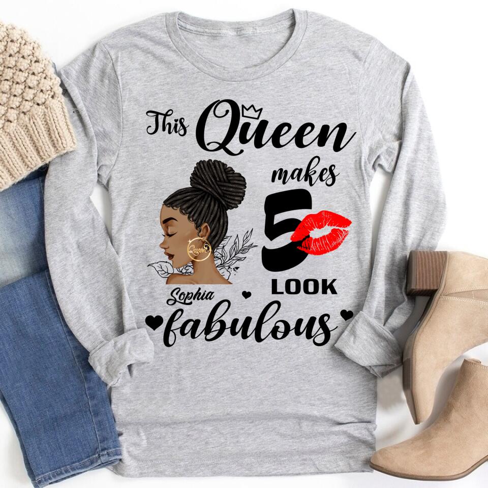 50th Birthday Shirts, Custom Birthday Shirts, Turning 50 Shirt for Women, Turning 50 and Fabulous Shirt, 1973 Shirt, Best Gifts for Women Turning 50.