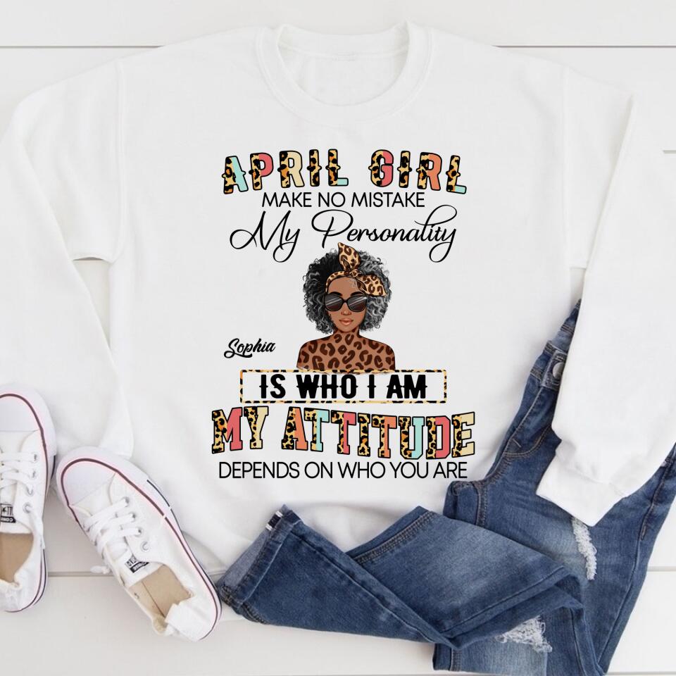April Birthday Shirt, Custom Birthday Shirt, Queens Born In April, April Birthday Gifts, April shirts for Woman