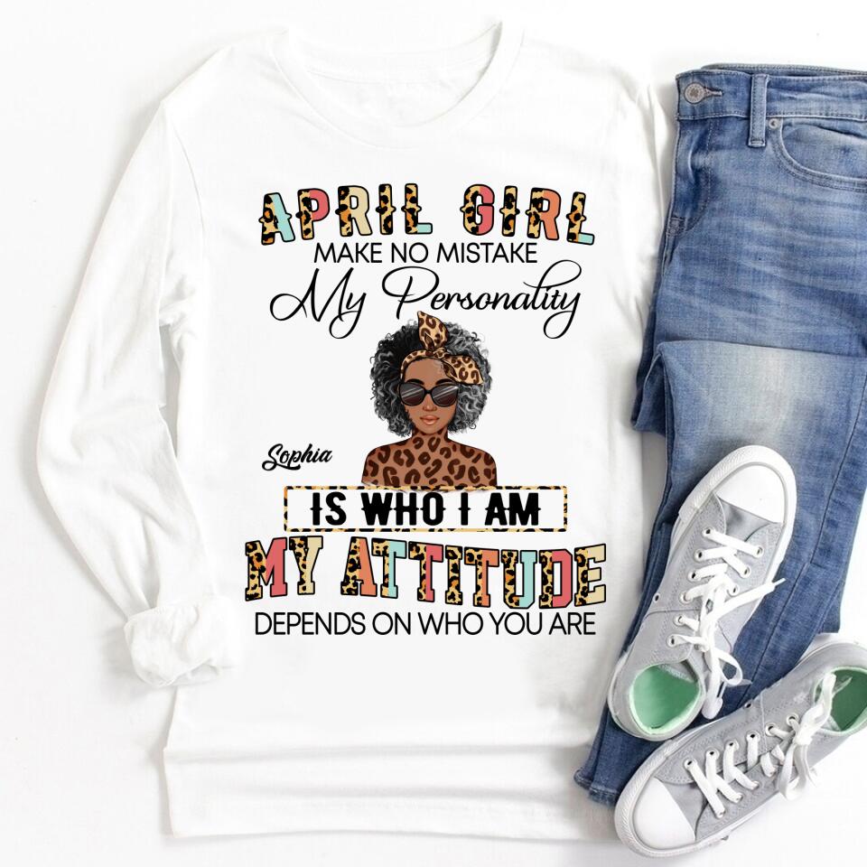 April Birthday Shirt, Custom Birthday Shirt, Queens Born In April, April Birthday Gifts, April shirts for Woman