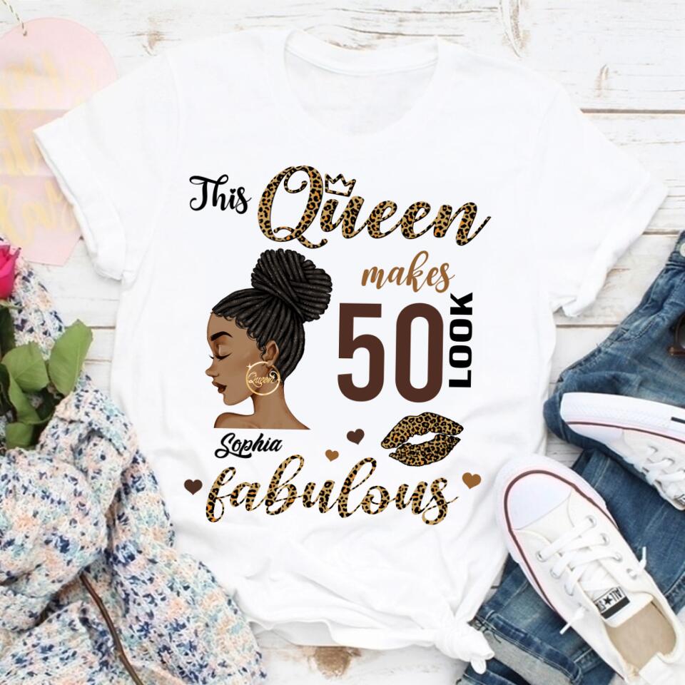 50th Birthday Shirts, Custom Birthday Shirts, Turning 50 Shirt, Gifts For Women Turning 50, 50th Birthday Shirts For Her - Hien