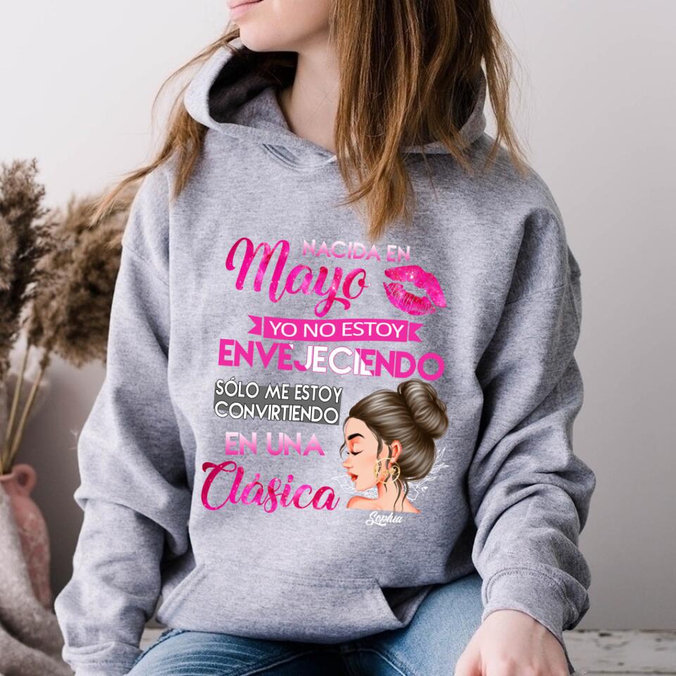 Camisa De Cumpleaños De Mayo, Camisa De Cumpleaños Personalizada, Reinas Nacidas En Mayo, Regalos De Cumpleaños De Mayo, Camisas De Mayo Para Mujeres