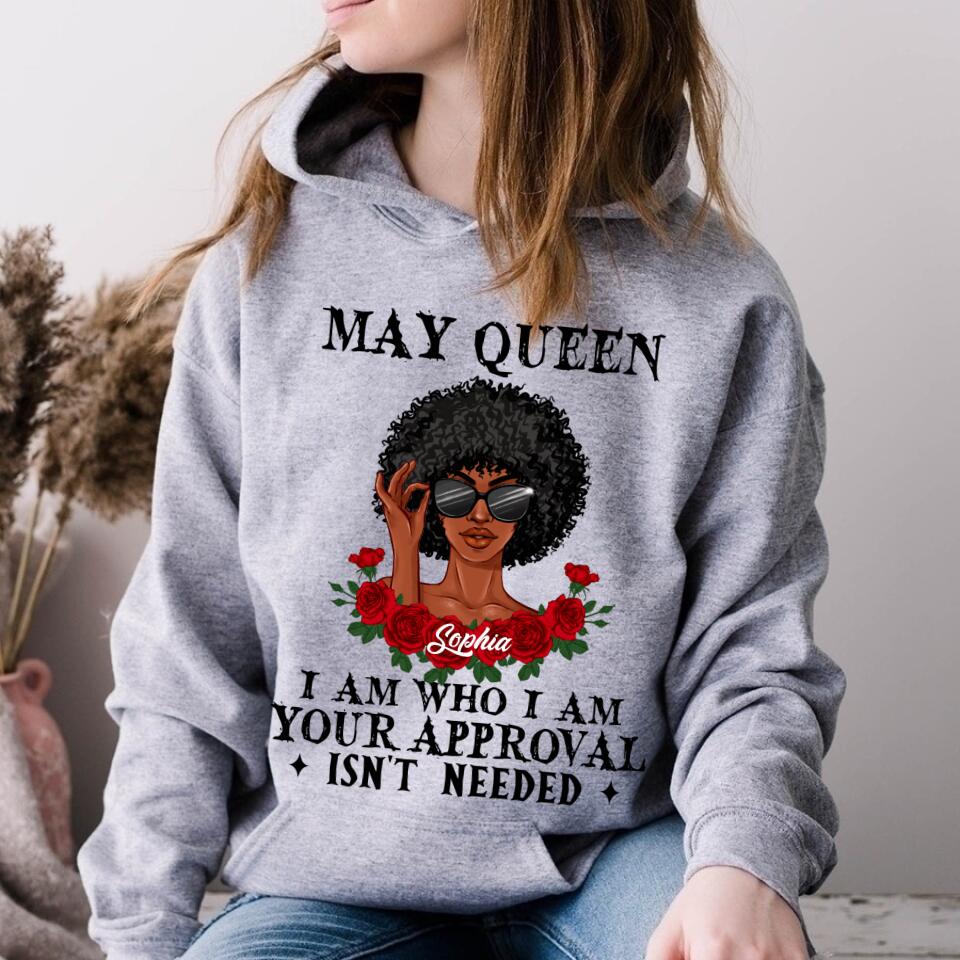May Birthday Shirt, Custom Birthday Shirt, Queens Born In May, May Birthday Gifts, May shirts for Woman