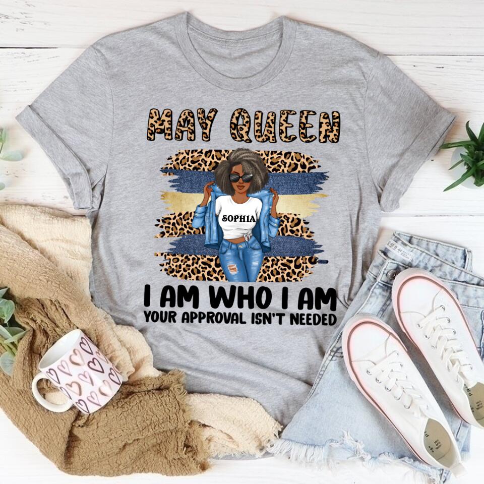 May Birthday Shirt, Custom Birthday Shirt, Queens Born In May, May Birthday Gifts, May shirts for Woman