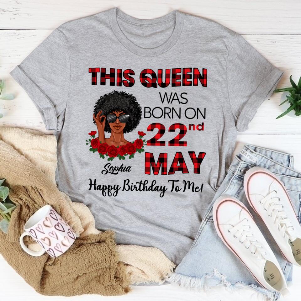 May Birthday Shirt, Custom Birthday Shirt, Queens Born In May, May Birthday Gifts, May shirts for Woman